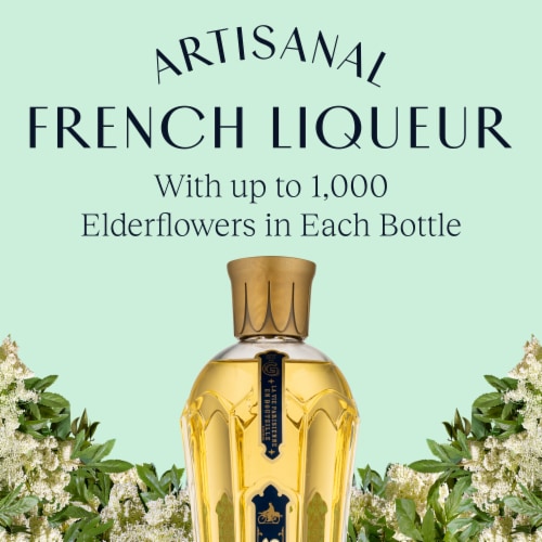 St Germain Elderflower Floral Liqueur Perspective: back