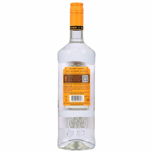 Bacardi Mango Rum Perspective: back