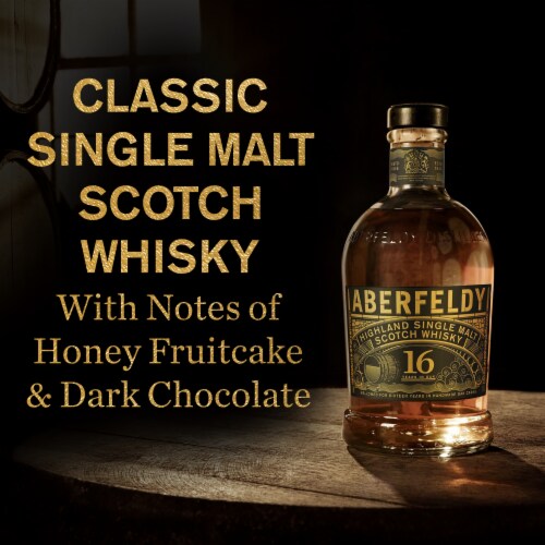 ABERFELDY™ 16 Year Old Single Malt Scotch Whisky Perspective: back