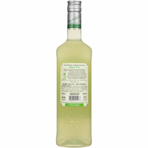 Bacardi Classics Cocktail Mojito Perspective: back