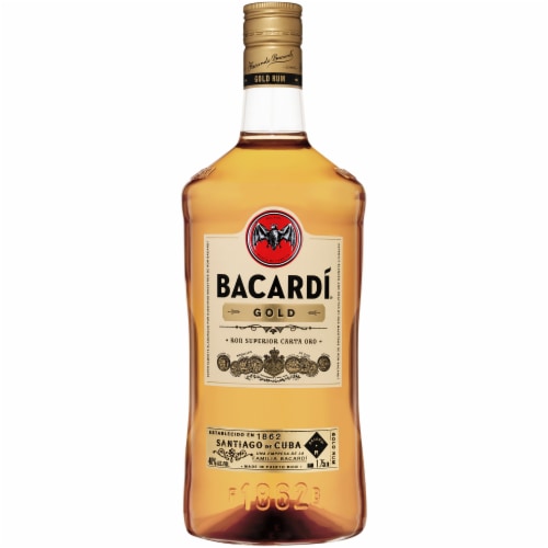 Bacardi Gold Rum Perspective: back