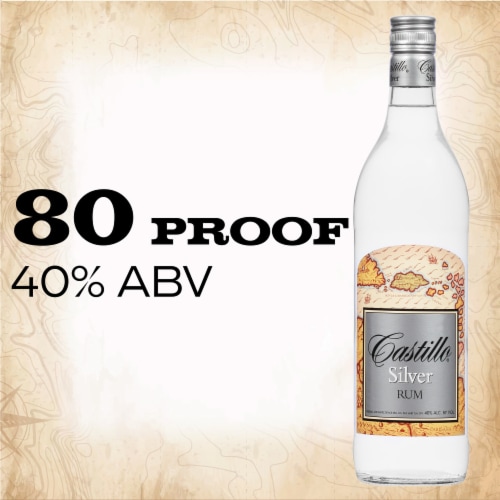 Castillo Silver Light Rum Perspective: back