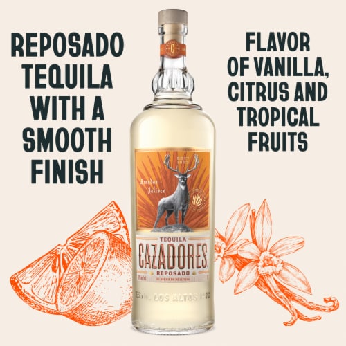 CAZADORES® Tequila Reposado Perspective: back