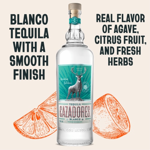 CAZADORES® Tequila Blanco Perspective: back