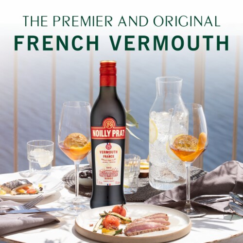 NOILLY PRAT® Rouge Vermouth, Cocktail Mixer Perspective: back