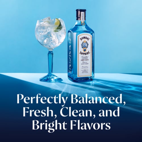 Bombay Sapphire London Dry Gin Perspective: back