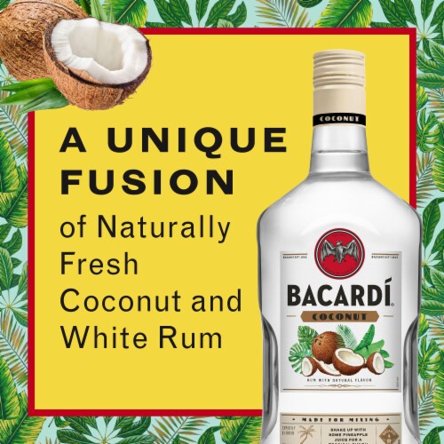 BACARDÍ® Coconut Rum, Gluten Free Perspective: back