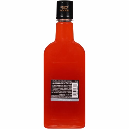 Bacardi Party Drinks Bahama Mama Perspective: back