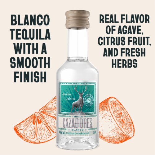 CAZADORES® Tequila Blanco Perspective: back