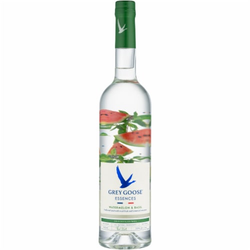 Grey Goose Watermelon & Basil Vodka Perspective: back
