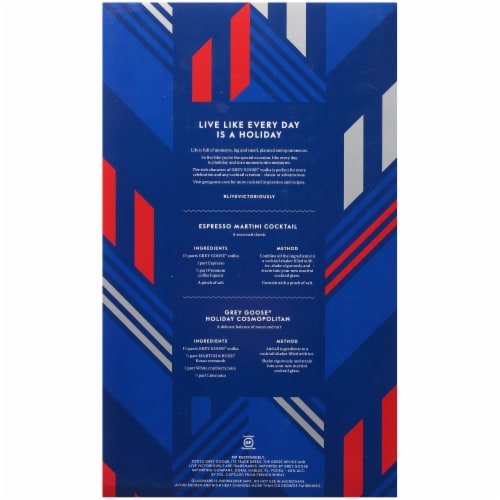 Grey Goose® Vodka Gift Set Perspective: back