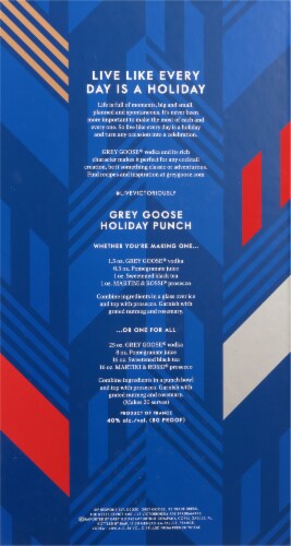 Grey Goose Vodka Gift Set Perspective: back