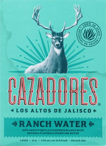 Cazadores Ranch Water Ready to Drink Cocktail Perspective: back