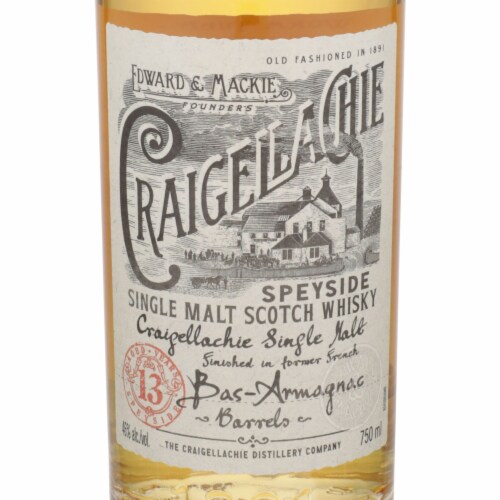 Craigellachie Bas-Armagnac Barrels Single Malt Scotch Perspective: back