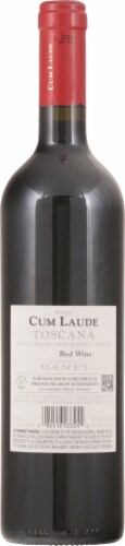 Banfi Cum Laude Red Wine Perspective: back