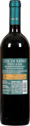 Banfi Col Di Sasso Red Wine Perspective: back