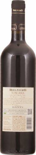 Banfi Belnero Toscana Red Wine Perspective: back