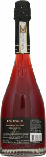 Banfi Rosa Regale Sparkling Wine Perspective: back