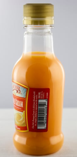 Chi-Chi's Orange Cream Liqueur Ready to Drink Cocktail Perspective: back
