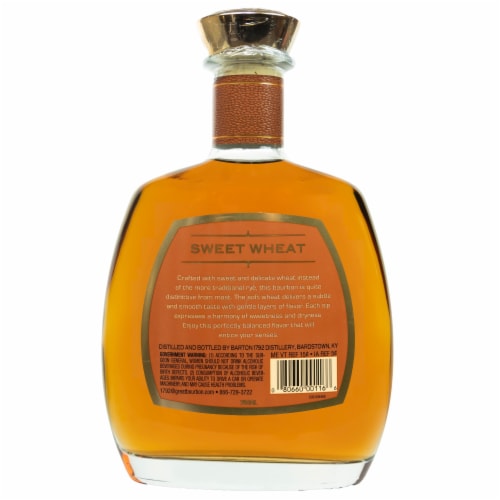 1792 Sweet Wheat Kentucky Straight Bourbon Whiskey Perspective: back