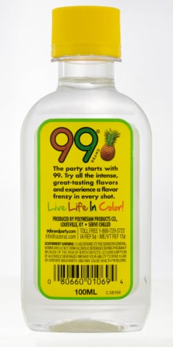 99 Brand® Pineapples Liqueur Perspective: back