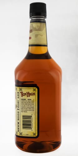 Ten High Bourbon Whiskey Perspective: back