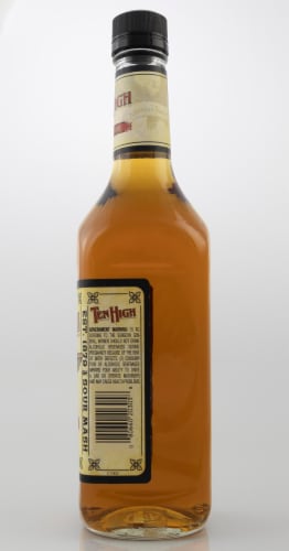 Ten High Blended Kentucky Bourbon Whiskey Perspective: back