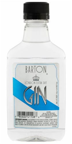 Barton® London Extra Dry Gin Perspective: back