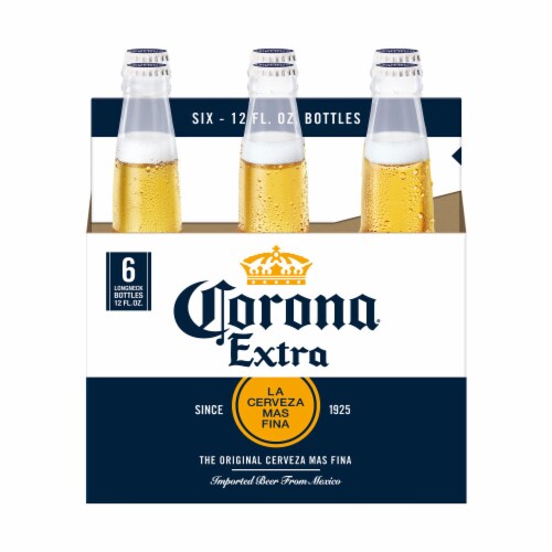 Corona Extra Mexican Lager Import Beer Perspective: back