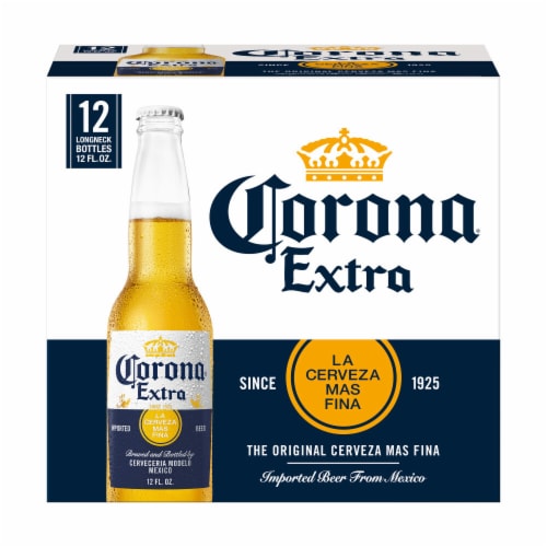 Corona Extra Lager Mexican Beer Perspective: back