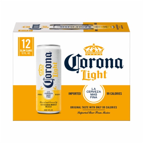 Corona Light Mexican Lager Light Beer Perspective: back