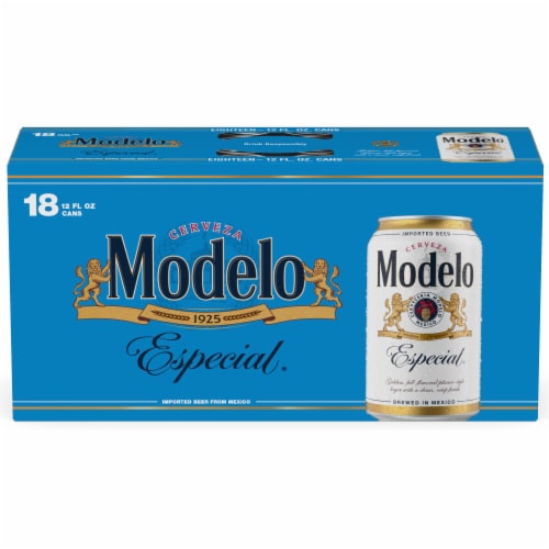 Modelo Especial Lager Mexican Beer Perspective: back