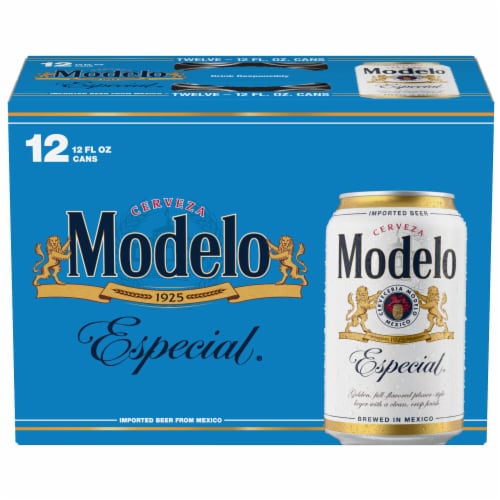 Modelo Especial Lager Mexican Beer Perspective: back