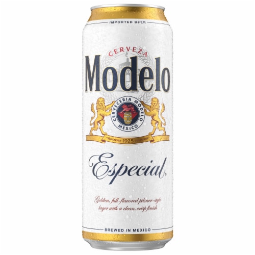 Modelo Especial Lager Mexican Beer Perspective: back