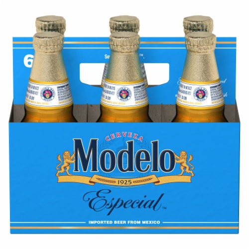Modelo Especial Lager Mexican Beer Perspective: back