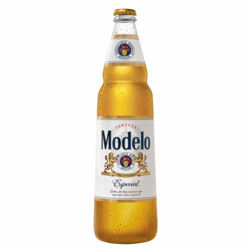 Modelo Especial Mexican Lager Import Beer Perspective: back