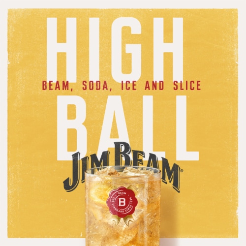 Jim Beam® Kentucky Straight Bourbon Whiskey Perspective: back