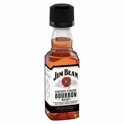 Jim Beam Bourbon Whiskey Perspective: back