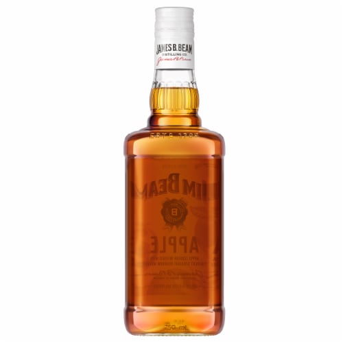 Jim Beam Apple Bourbon Whiskey Perspective: back
