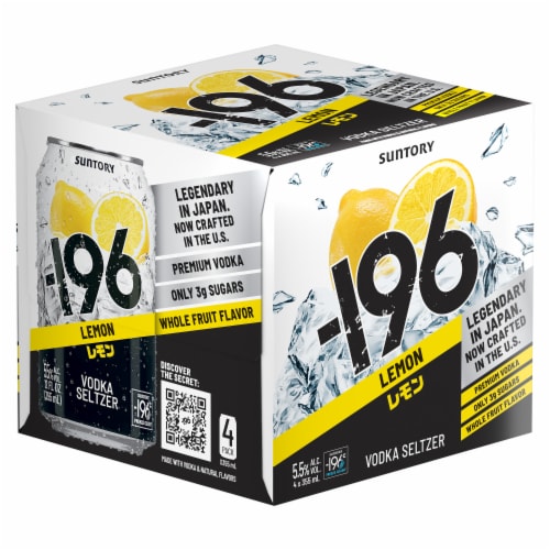 -196 Lemon Vodka Seltzer Perspective: back