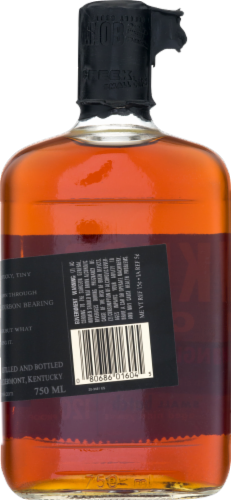 Knob Creek Single Barrel Reserve 9 Year Kentucky Straight Bourbon Whiskey Perspective: back