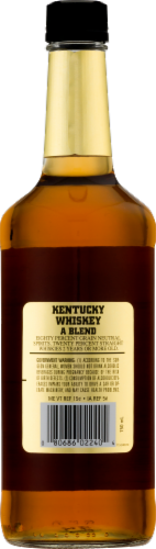 Beam's Eight Star Blended Kentucky Whiskey Perspective: back
