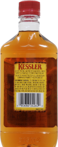 Kessler American Blended Whiskey Perspective: back
