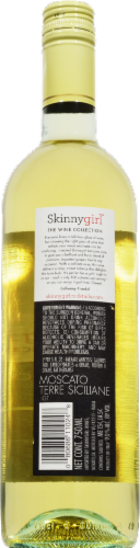 Skinnygirl Moscato White Low Calorie Wine Perspective: back
