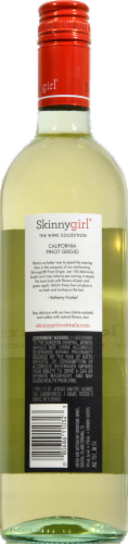 Skinnygirl® Pinot Grigio White Low Calorie Wine Perspective: back