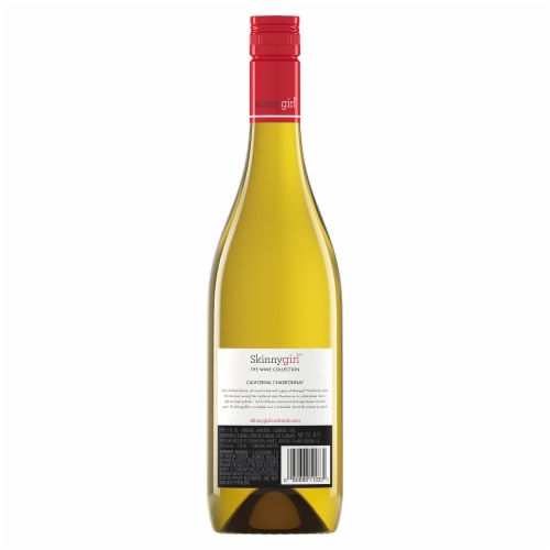 Skinnygirl® Chardonnay White Low Calorie Wine Perspective: back