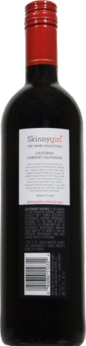 Skinnygirl Cabernet Sauvignon Low Calorie Wine Perspective: back