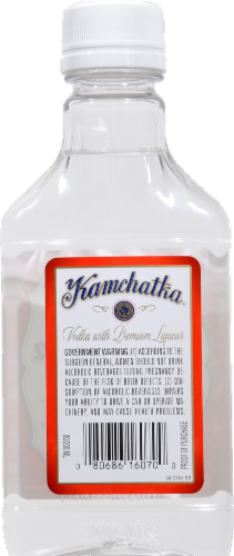Kamchatka Vodka Perspective: back