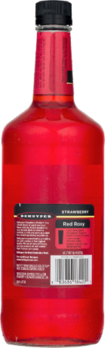 DeKuyper® Strawberry Pucker Schnapps Liqueur Perspective: back
