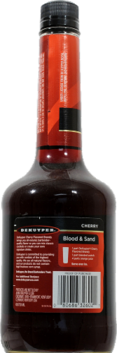 DeKuyper Cherry Flavored Brandy Perspective: back